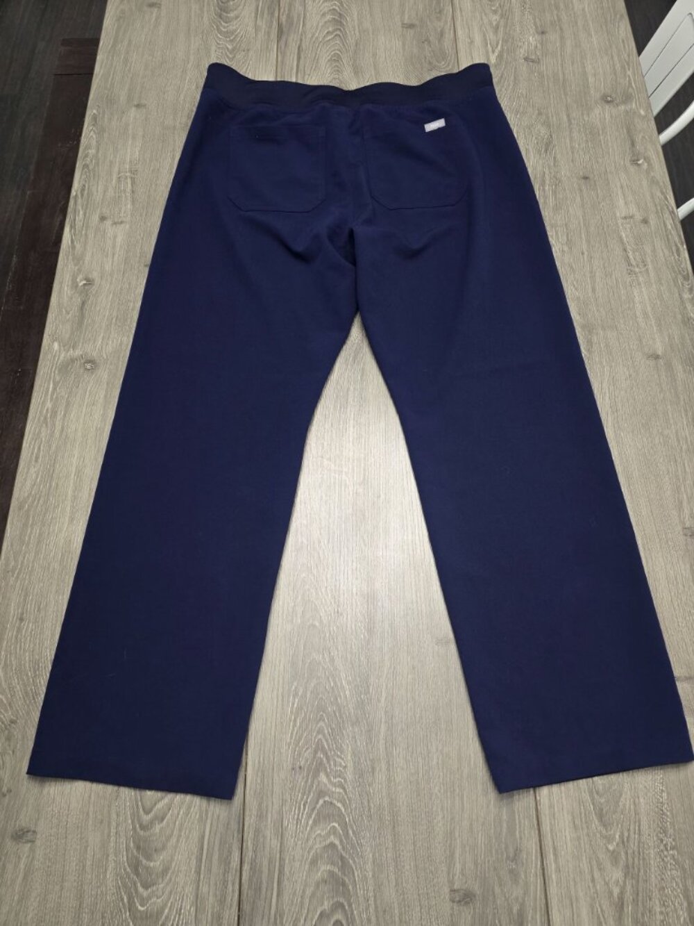 Figs Womens Livingston Navy Blue Technical Collection Scrub Pants L/P - Picture 9 of 10